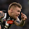 Time to talk? Jordan De Goey keen on remaining a Magpie