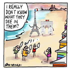 Tourism Brighton’s up.