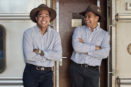 Charles (left) and Carl Ong Sio.