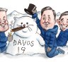 An Aussie crowd on the slopes as Davos talkfest nears