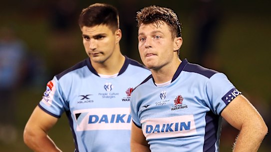 Jack Maddocks and Jack Dempsey at WIN Stadium last weekend.