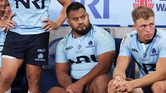 Taniela Tupou is benched for the first time this year