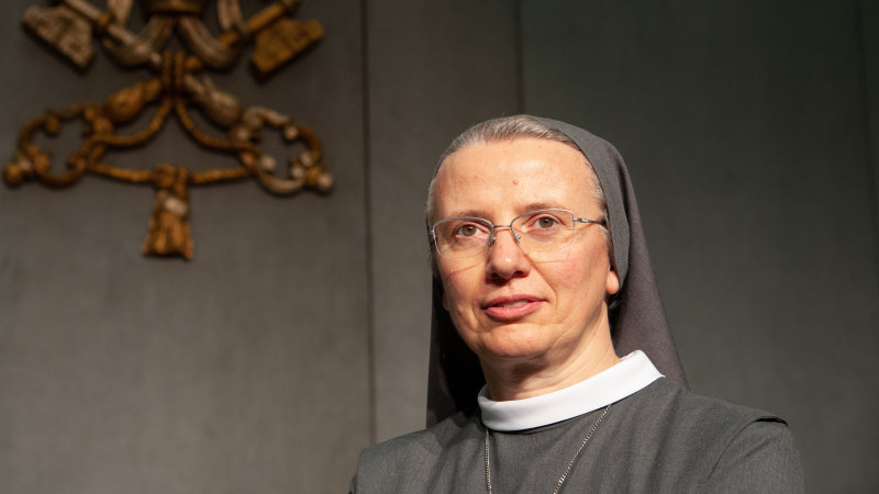 Francis names the first woman to head a major Vatican office. Then gives her a male co-leader