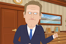 Pauline Hanson shared a cartoon video that depicts and refers to Andrew Hastie as a traitor on eight occasions.
