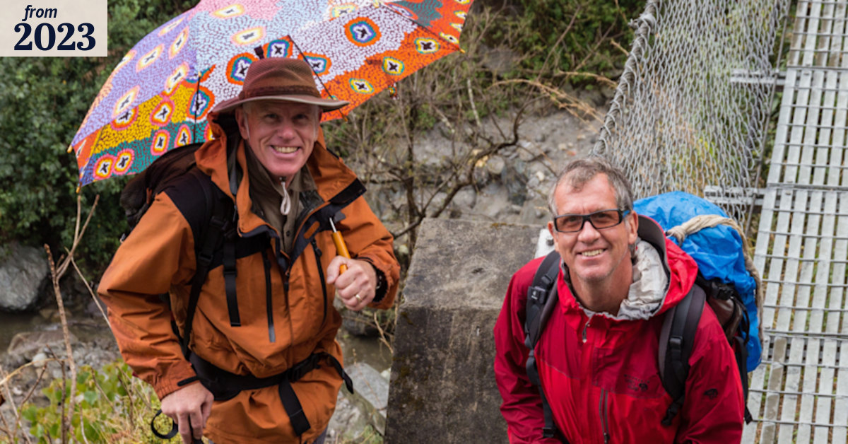 Two of Us: Simon Balderstone and Peter Hillary