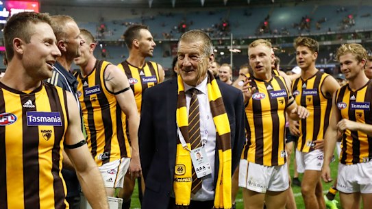 Front and centre: Jeff Kennett.