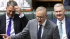 Prime Minister Anthony Albanese today in question time.