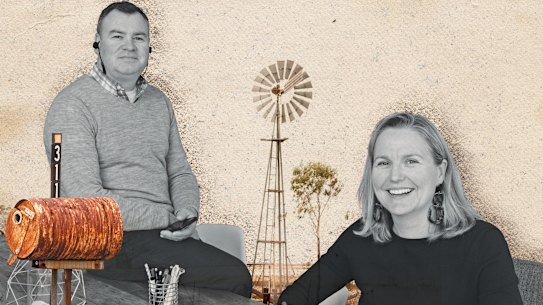  David and Michelle Slack-Smith want to move from Sydney to the country to work from home.