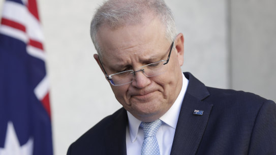 Some of Scott Morrison's backbenchers were struck by the lack of thunder about the latest boost to a massive stimulus.