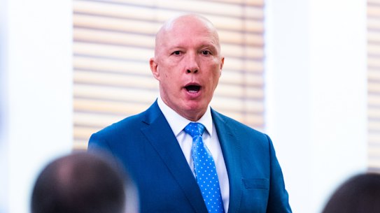 Opposition leader Peter Dutton is dealing with a dual debate within his party room on how to win back Chinese-Australians and teal voters.