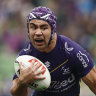 Hughes ‘unlikely’ to play in Storm’s semi-final against Roosters