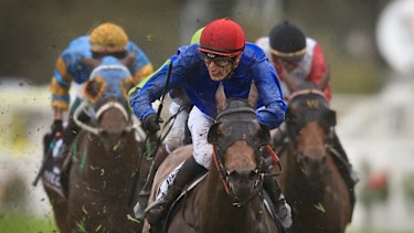 Koby Jennings rides Colette to victory in the 2020 Golden Eagle.