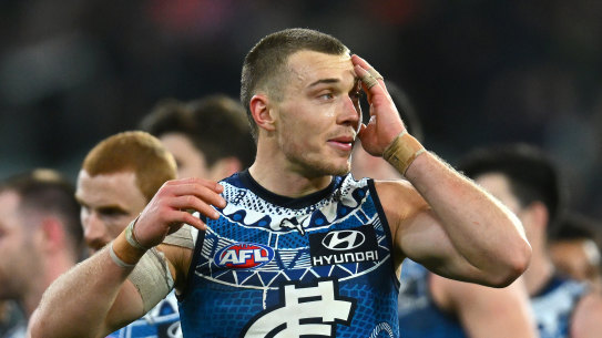 Blues captain Patrick Cripps has won a Brownlow but never played in a final.