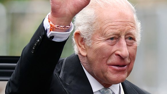 King Charles III pictured this month. 