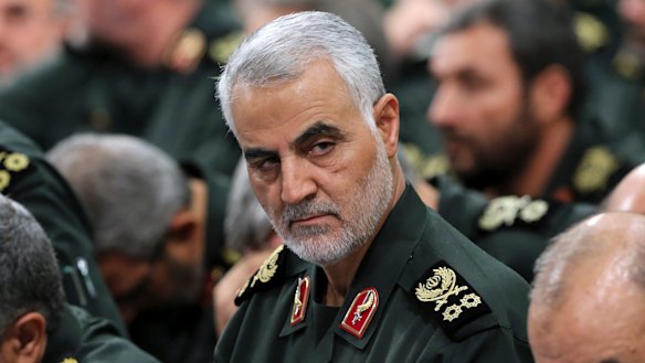 Iranian Revolutionary Guard General Qassem Soleimani.