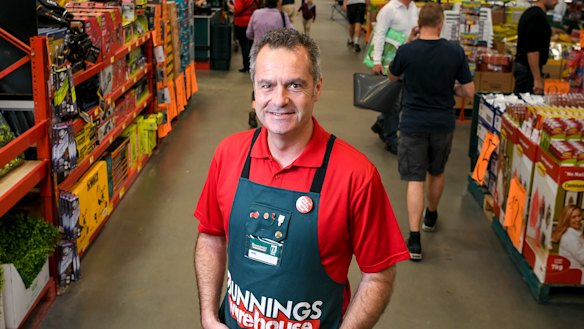 Bunnings MD Mike Schneider. 