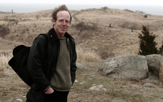 Tony Horwitz paid a visit to Cuttyhunk Island, Mass., where Bartholomew Gosnold established a colony in 1602. Horwitz's new book, "A Voyage Long and Strange," is about the American history most Americans never learned, 2008.