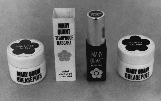 Examples from Mary Quant's cosmetics range.