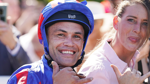 Jockey Michael Walker was fined $10,000 after the Melbourne Cup.