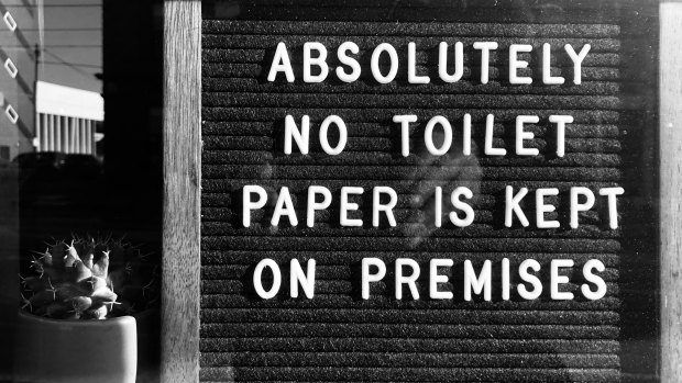 Hoarding toilet paper was a hallmark of 2020.