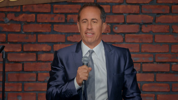 Jerry Seinfeld's stand-up style is pleasantly consistent. 