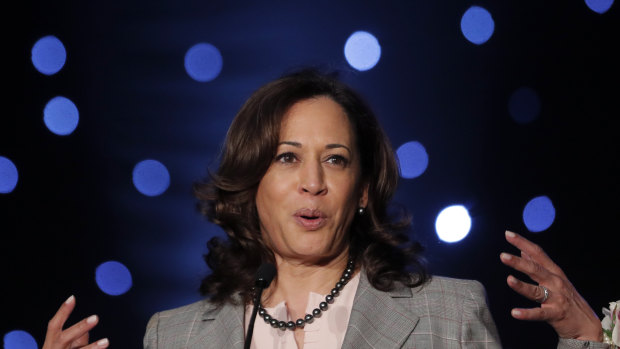 Democratic Presidential hopeful Senator Kamala Harris.