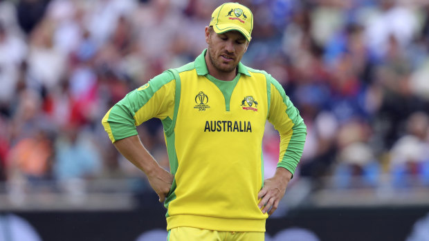 Australia's captain Aaron Finch failed to deliver.