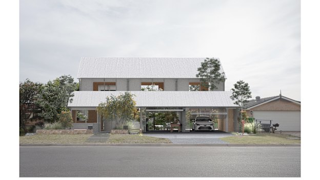 A terrace home design by Housing is a Verb that will form part of the NSW pattern book.