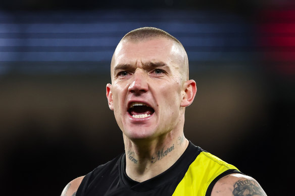 Tigers star Dustin Martin.