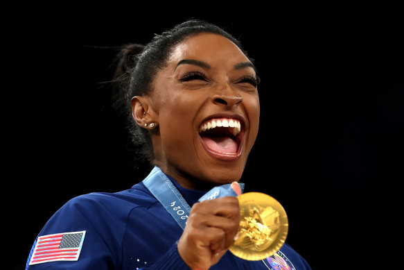 US gymnast Simone Biles has become a global icon.