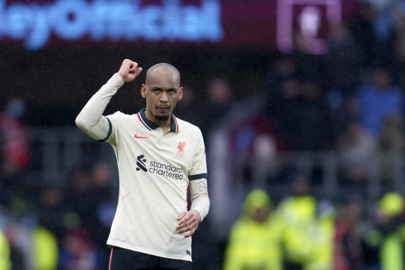 Fabinho’s first-half goal was enough to get Liverpool home at Burnley.