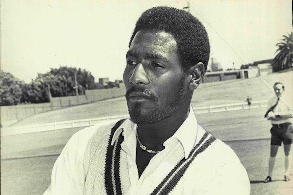 Vic Richards in 1975.