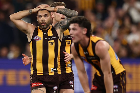 Jarman Impey was at the centre of the biggest moment of the preliminary final.
