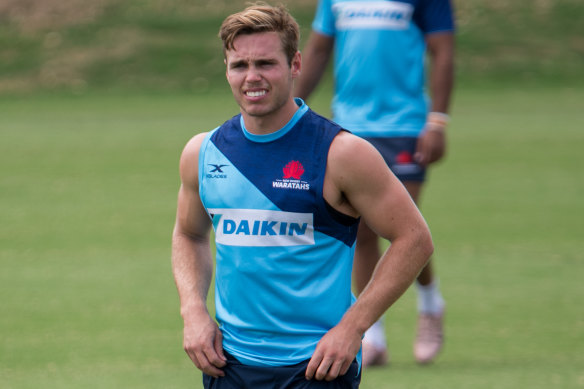 Waratahs attack coach Chris Whitaker has described Will Harrison as "the future of rugby".