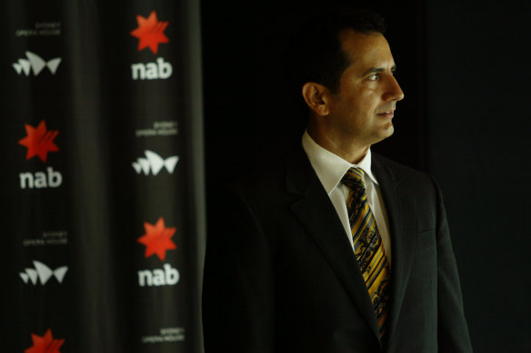 George Frazis in 2006, during his time with National Australia Bank.