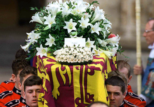 The funeral of Princess Diana was watched by a global audience of 2 billion people.
