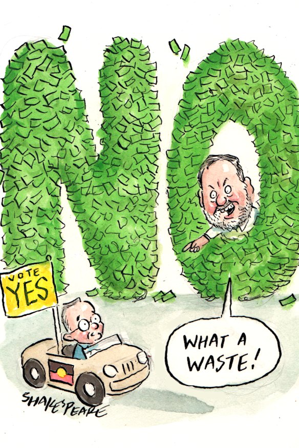 Waste of money: The Noes have it.