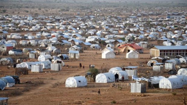 The United Nations Kakuma Refugee camp in Kenya