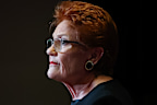 One Nation leader Senator Pauline Hanson.