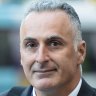 Drummoyne MP John Sidoti departs ICAC earlier this year.
