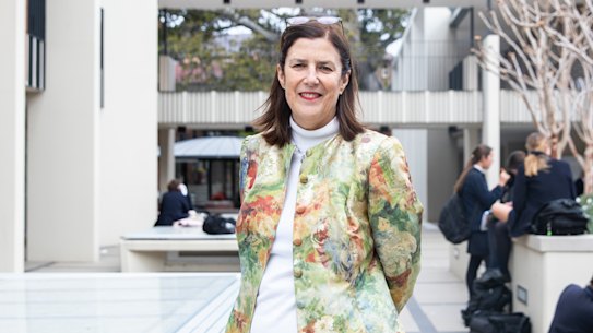  Jenny Allum, SCEGGS Darlinghurst School Principal, is one of our columnists for the Education Page, which will run on Mondays featuring columns with people such as Jenny. Monday 28th Augusat 2018 SMH photo Louie Douvis .