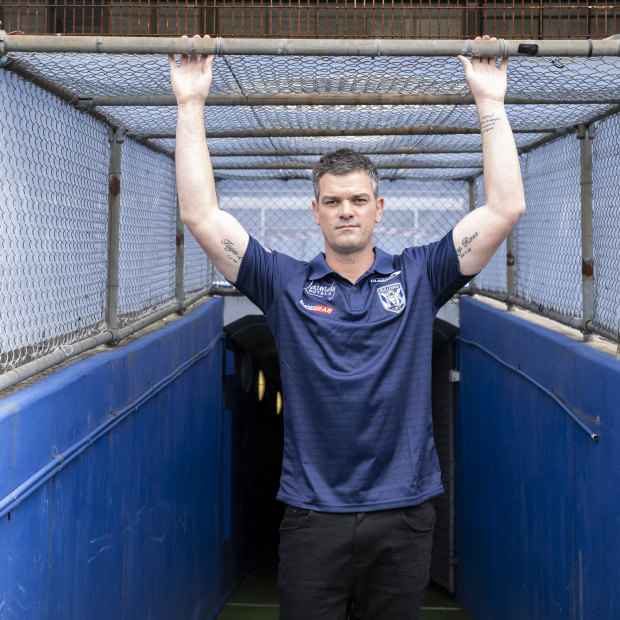 Bulldogs head coach Cameron Ciraldo at Belmore Sportsground.