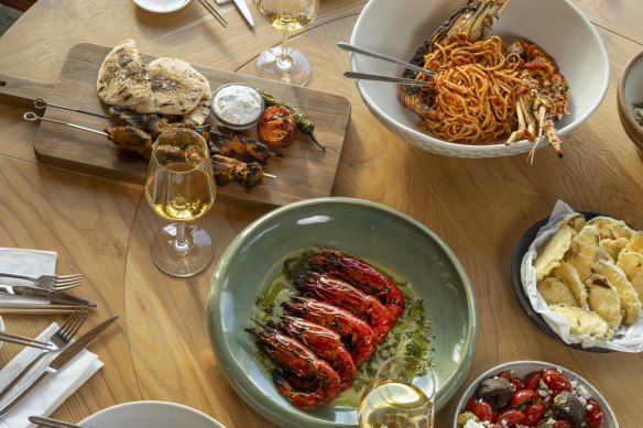 Ntinos Fotinakis is bringing his dishes from Greece to his curated pop-up at Manta.
