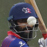 Nepal batsman hits record-breaking ‘perfect’ 50 in nine balls