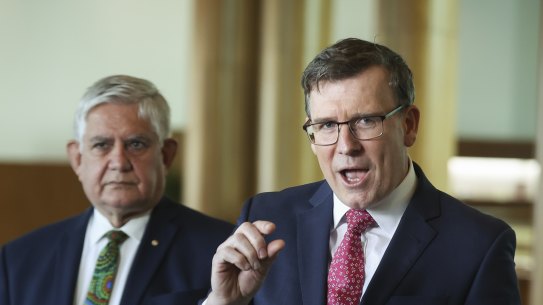 A little less confrontation in our history? Federal Educaion Minister Alan Tudge. 