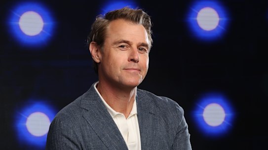 Rodger Corser is the host of The Floor.
