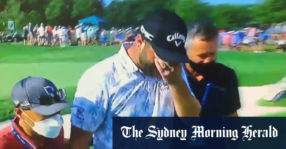 Us Pga Tour Golfer Jon Rahm Shot 64 To Have A Six Stroke Lead Then He Was Told He Had Covid