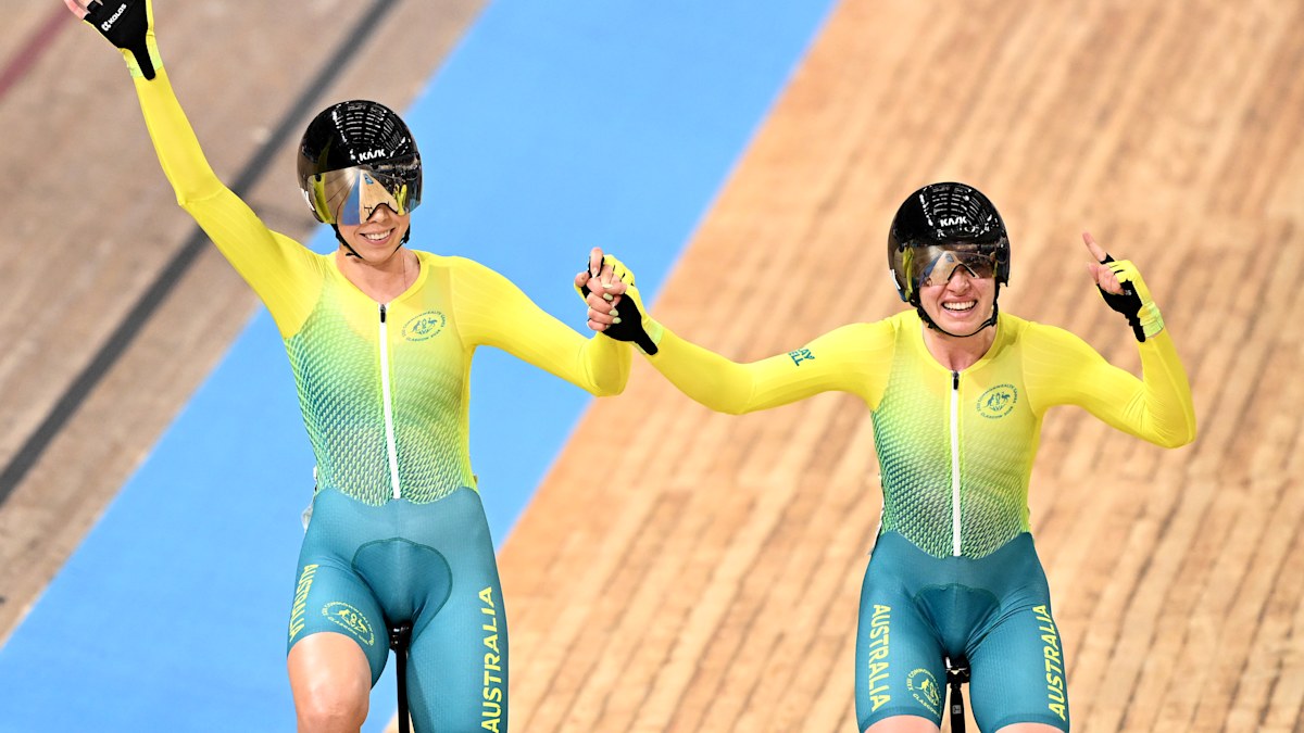 Australia Wins Gold and Silver in Women’s Track Cycling