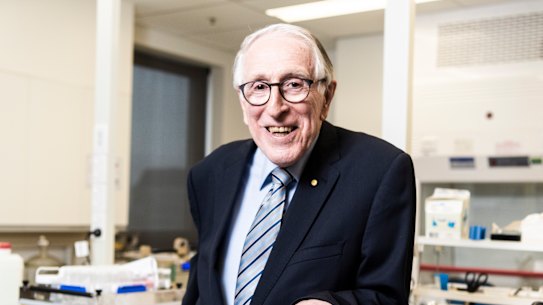 Professor Graham Clarke who invented the multiple-channel cochlear implant. 