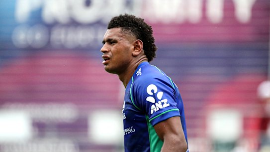 The hard yards: The Drua travelled in convoy on Wednesday to escape flood stricken northern NSW and make their Super Rugby match on the Sunshine Coast. 